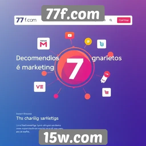 Estratégias de marketing utilizadas pelo site 77f.com